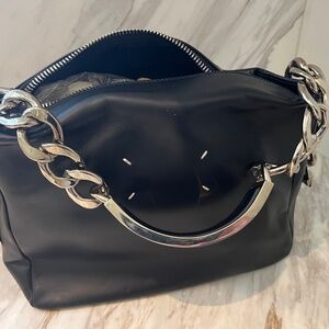 Maison Martin Margiela Chain Shoulder Bag In Black